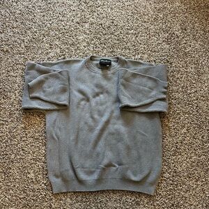 Eddie Bauer Gray Crewneck Sweater Relaxed Fit